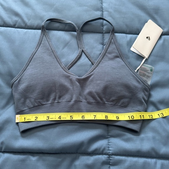 NWT! Women’s Best Light Blue Sports Bra (Small) - Picture 8 of 9